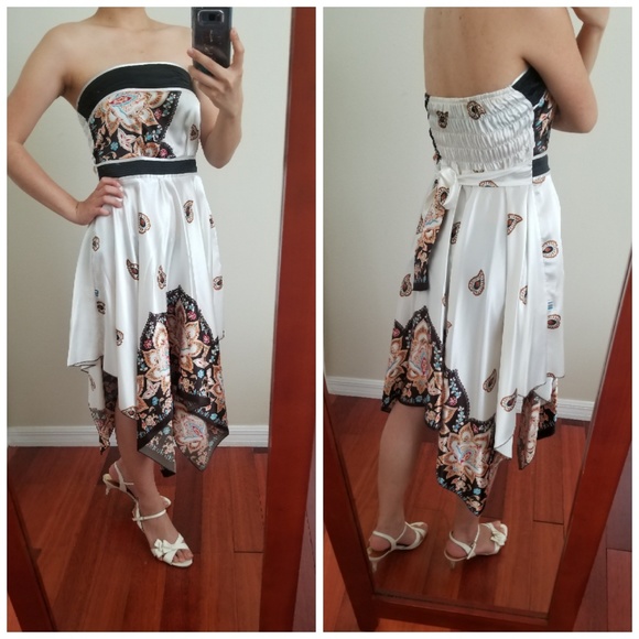 asymmetrical summer dress